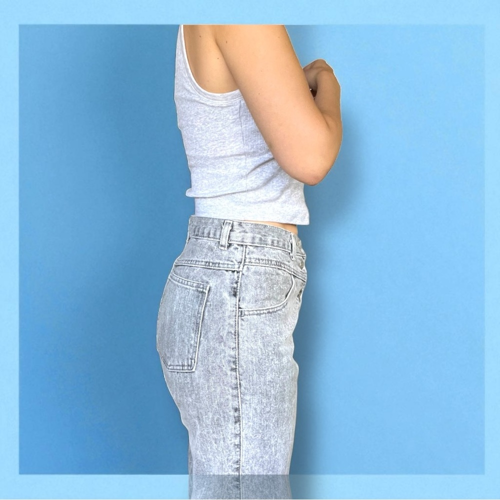 Vintage Whipp Denim, Button Fly Jean, Gray Wash - Picture 10 of 10